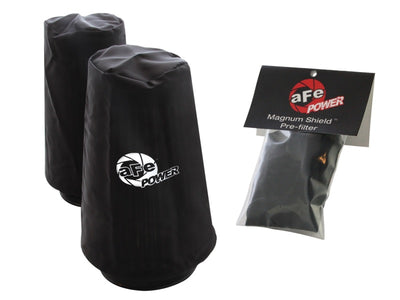 aFe MagnumSHIELD Pre-Filters Ford Ecoboost Stage 2 - Black-Pre-Filters-Deviate Dezigns (DV8DZ9)