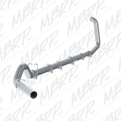 MBRP F-250/350 7.3L all models 5in Turbo Back Single Side Exit No Muffler T409-Turbo Back-Deviate Dezigns (DV8DZ9)