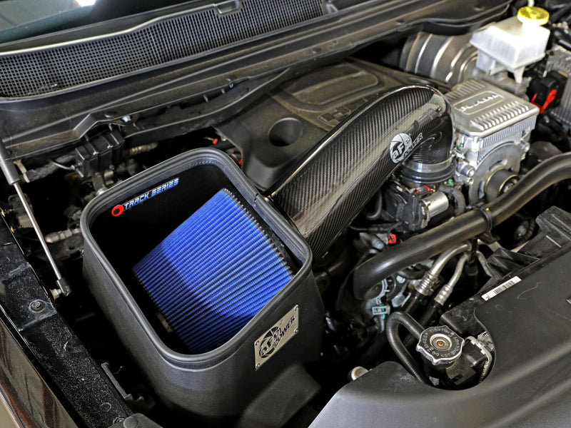 aFe - Track Series Carbon Fiber Cold Air Intake System w/Pro 5R Filter | 19 - 24 Dodge RAM 1500 5.7L-Cold Air Intakes-Deviate Dezigns (DV8DZ9)