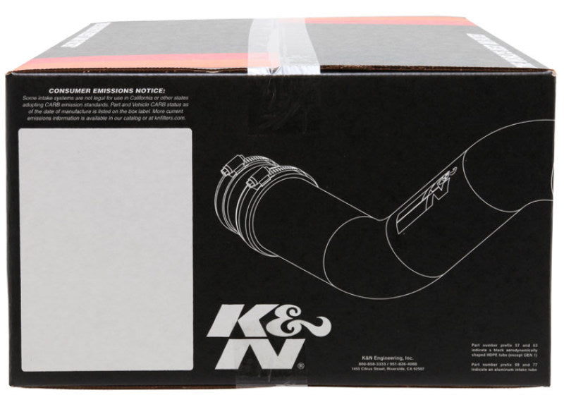 K&N 14-15 Toyota Tundra V8-4.7L/5.7L Performance Air Intake System-Cold Air Intakes-Deviate Dezigns (DV8DZ9)