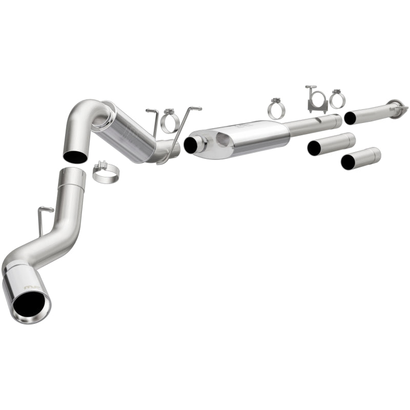 MagnaFlow Stainless Cat-Back Exhaust 2015 Chevy Silverado 2500HD 6.0L P/S Rear Exit 5in-Catback-Deviate Dezigns (DV8DZ9)