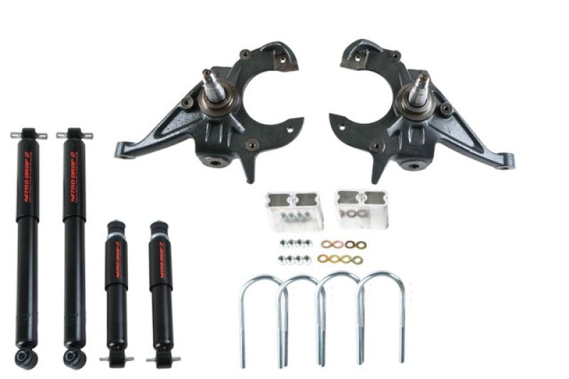 Belltech LOWERING KIT WITH ND2 SHOCKS-Lowering Kits-Deviate Dezigns (DV8DZ9)