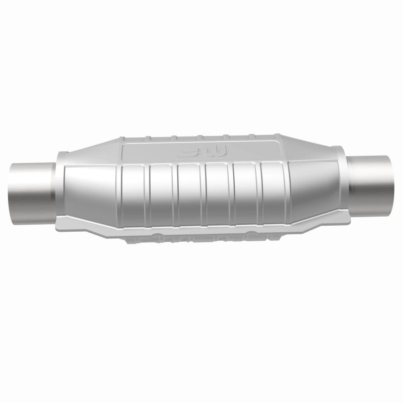MagnaFlow Conv Univ 2inch FED-Catalytic Converter Universal-Deviate Dezigns (DV8DZ9)