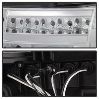 Spyder Toyota Tundra 07-13 Projector Headlights LED Halo LED Chrm PRO-YD-TTU07-HL-C-Headlights-Deviate Dezigns (DV8DZ9)