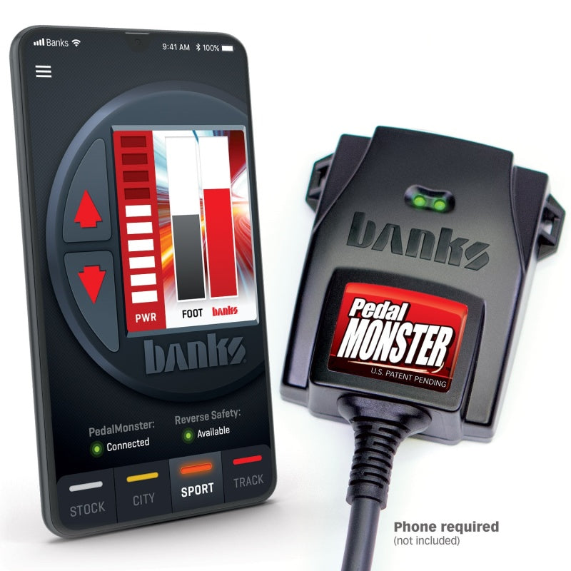 Banks Power Pedal Monster Kit (Stand-Alone) - Molex MX64 - 6 Way - Use w/Phone-Throttle Controllers-Deviate Dezigns (DV8DZ9)