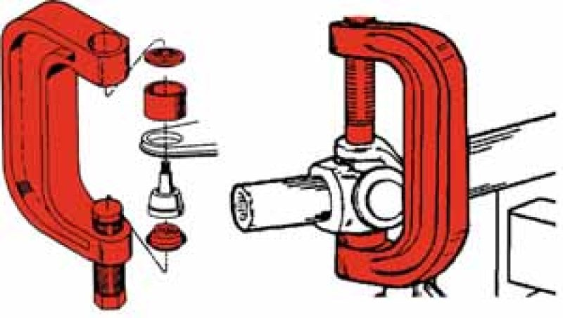 SPC Performance Ball Joint Press w/Adapters-Ball Joints-Deviate Dezigns (DV8DZ9)