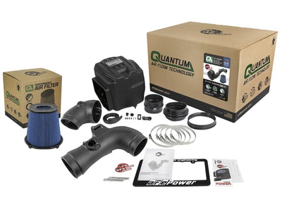 aFe Quantum Pro 5R Cold Air Intake System 11-16 GM/Chevy Duramax V8-6.6L LML - Oiled-Cold Air Intakes-Deviate Dezigns (DV8DZ9)