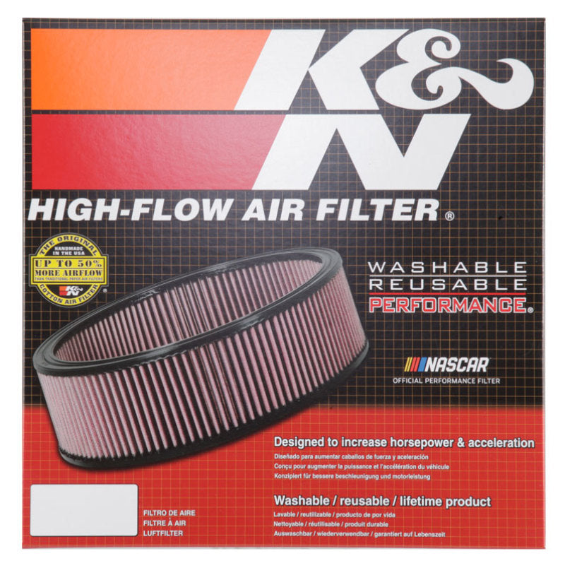 K&N Replacement Air Filter GM CARS & TRUCKS V8-260,350, 1978-80-Air Filters - Drop In-Deviate Dezigns (DV8DZ9)