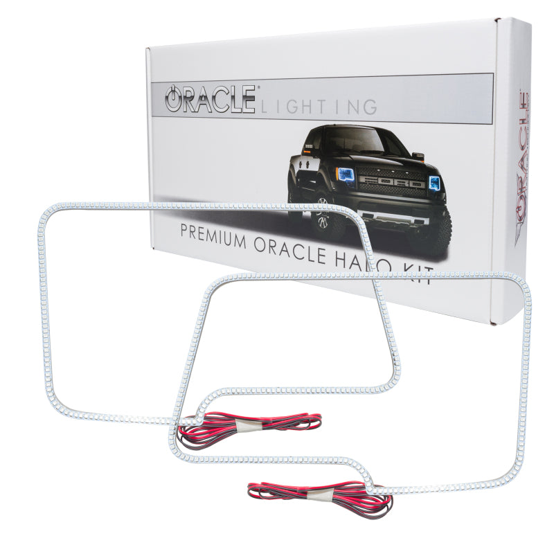 Oracle Ford F-150/Raptor 09-14 LED Halo Kit - White SEE WARRANTY-Headlights-Deviate Dezigns (DV8DZ9)