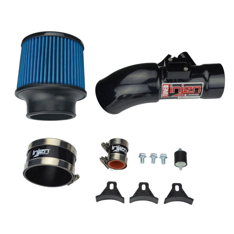 Injen 07-09 Altima 3.5L V6 Coupe & Sedan w/ Heat Shield Black Short Ram Intake-Cold Air Intakes-Deviate Dezigns (DV8DZ9)