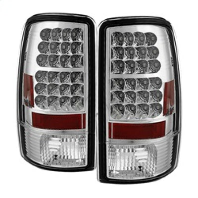 Spyder Chevy Suburban/Tahoe 1500/2500 00-06/GMC Yukon LED Tail Lights Chrome ALT-YD-CD00-LED-C-Tail Lights-Deviate Dezigns (DV8DZ9)