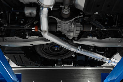 MBRP 2022+ Ford Maverick Aluminized Steel 4in OD Tip Single Side Exit 3in Cat Back Exhaust-Catback-Deviate Dezigns (DV8DZ9)