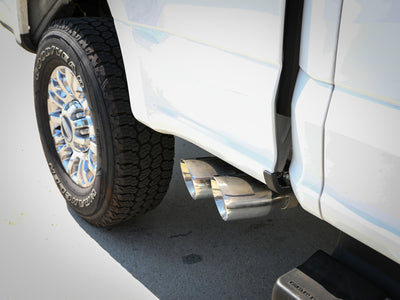 aFe Rebel Series 3in 409 SS Cat-Back Exhaust w/ Polish Tips 17-20 Ford F-250 V8 6.2L-Catback-Deviate Dezigns (DV8DZ9)