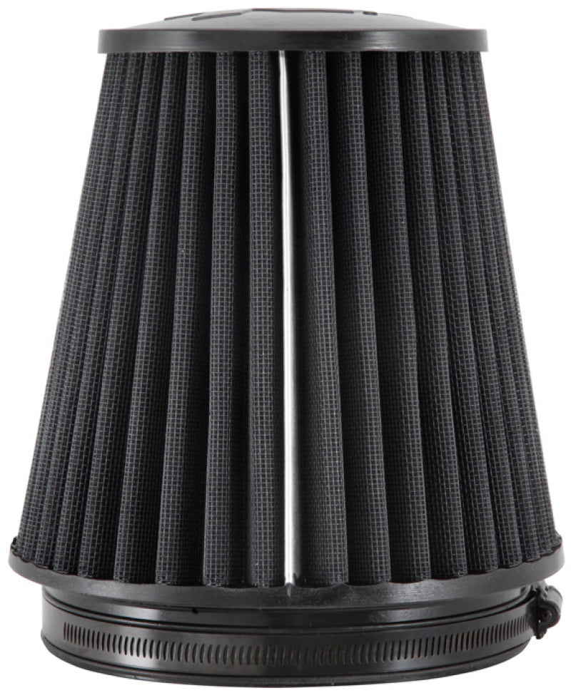 K&N Universal Rubber Filter Round Tapered 6in Flange ID x 7.5in Base OD x 5.25in Top OD x 8in Height-Air Filters - Universal Fit-Deviate Dezigns (DV8DZ9)