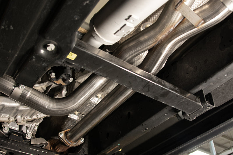 Corsa 21-22 Dodge Ram TRX Crew Cab Xtreme Catback Exhaust Dual Rear Black Tip-Catback-Deviate Dezigns (DV8DZ9)