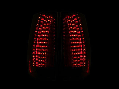 ANZO 2007-2011 Cadillac Escalade LED Taillights Chrome-Tail Lights-Deviate Dezigns (DV8DZ9)