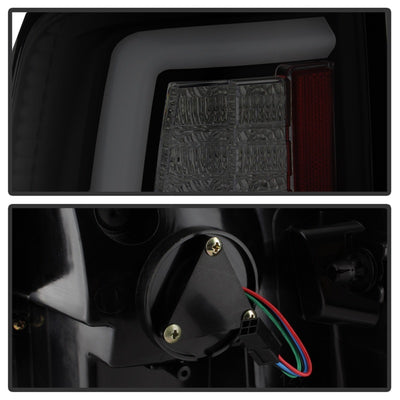 Spyder 13-14 Dodge Ram 1500 Light Bar LED Tail Lights - Black Smoke ALT-YD-DRAM13V2-LED-BSM-Tail Lights-Deviate Dezigns (DV8DZ9)