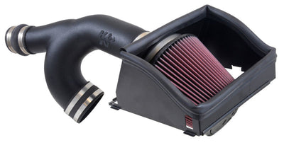 K&N 15-16 Ford F-150 2.7L V6 F/I Aircharger Intake Kit-Cold Air Intakes-Deviate Dezigns (DV8DZ9)