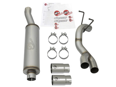 aFe POWER Rebel Series 3.5in 409 SS Cat Back Exhaust w/Pol Tips 14-17 RAM 2500/3500 V8-6.4L Hemi-Catback-Deviate Dezigns (DV8DZ9)