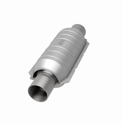 MagnaFlow Catalytic Converter 2 in Inlet 2 in Outlet 11 in Length SS-Catalytic Converter Universal-Deviate Dezigns (DV8DZ9)