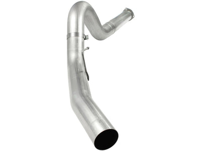 aFe Atlas 5in DPF-Back Aluminized Steel Exh Sys, Ford Diesel Trucks 11-14 v8-6.7L (td) No tip-DPF Back-Deviate Dezigns (DV8DZ9)