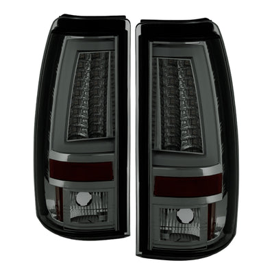 Spyder Chevy Silverado 1500/2500 99-02 Version 2 LED Tail Lights - Smoke ALT-YD-CS99V2-LED-SM-Tail Lights-Deviate Dezigns (DV8DZ9)