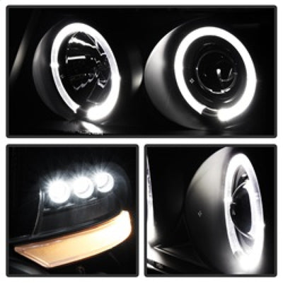 Spyder Ford F150 04-08 Projector Headlights Version 2 LED Halo LED Blk Smke PRO-YD-FF15004-HL-G2-BSM-Headlights-Deviate Dezigns (DV8DZ9)