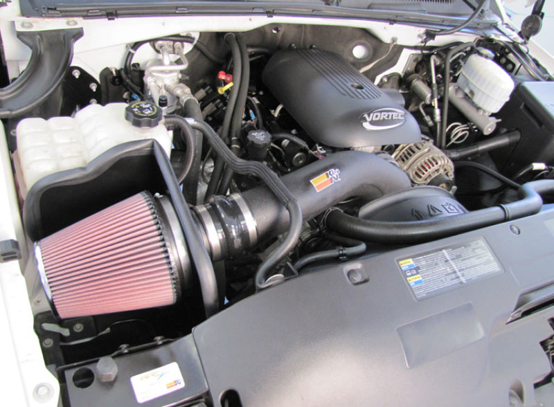 K&N 01-04 Chevy Silverado HD V8-6.0L Performance Intake Kit-Cold Air Intakes-Deviate Dezigns (DV8DZ9)