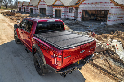 UnderCover 07-20 Toyota Tundra 5.5ft Armor Flex Bed Cover - Black Textured-Bed Covers - Folding-Deviate Dezigns (DV8DZ9)