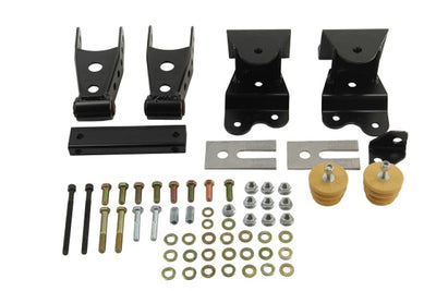 Belltech SHACKLE AND HANGER KIT 88-98 GM C-1500/2500 EXT CAB-Shackle Kits-Deviate Dezigns (DV8DZ9)