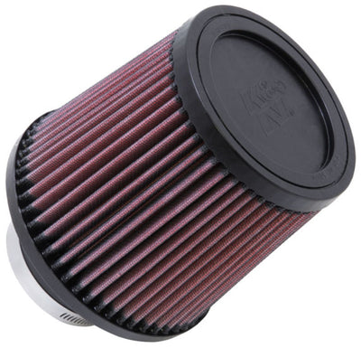 K&N Filter Universal Rubber Filter-Rd Tapered 3in Flange ID x 6in Base OD x 5in Top OD x 5.563in H-Air Filters - Universal Fit-Deviate Dezigns (DV8DZ9)