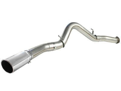 aFe MACHForce XP Exhaust 5in DPF-Polished, GM Diesel Trucks 07.5-10 V8-6.6L 9(td) LMM-DPF Back-Deviate Dezigns (DV8DZ9)