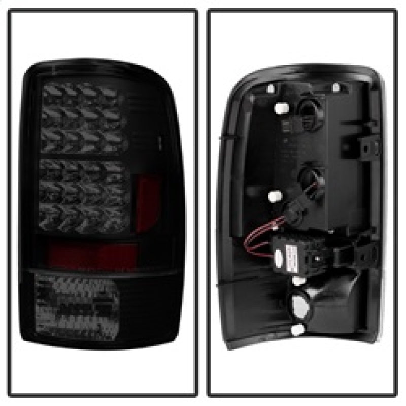 Spyder Chevy Suburban/Tahoe 1500/2500 00-06 LED Tail Lights Black Smoke ALT-YD-CD00-LED-BSM-Tail Lights-Deviate Dezigns (DV8DZ9)