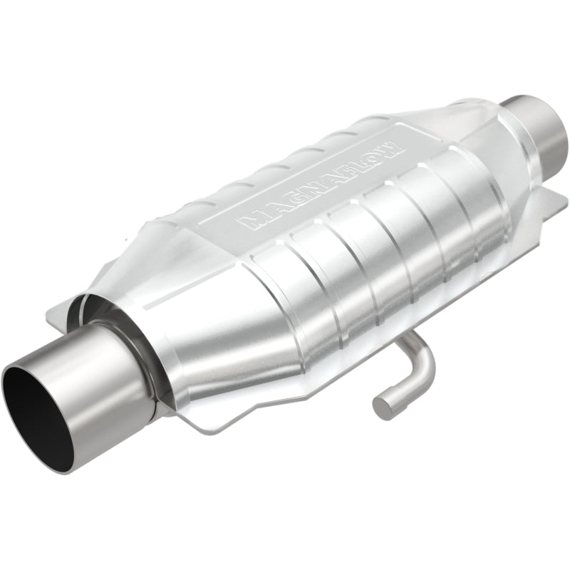 MagnaFlow Conv Universal 2.5 inch T2 Rear-Catalytic Converter Universal-Deviate Dezigns (DV8DZ9)