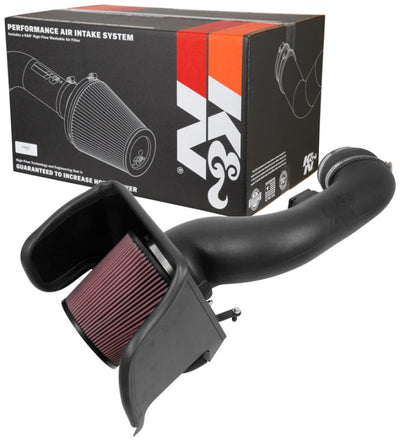 K&N 17-19 Ford F Super Duty V8 6.7L DSL Performance Air Intake System-Cold Air Intakes-Deviate Dezigns (DV8DZ9)