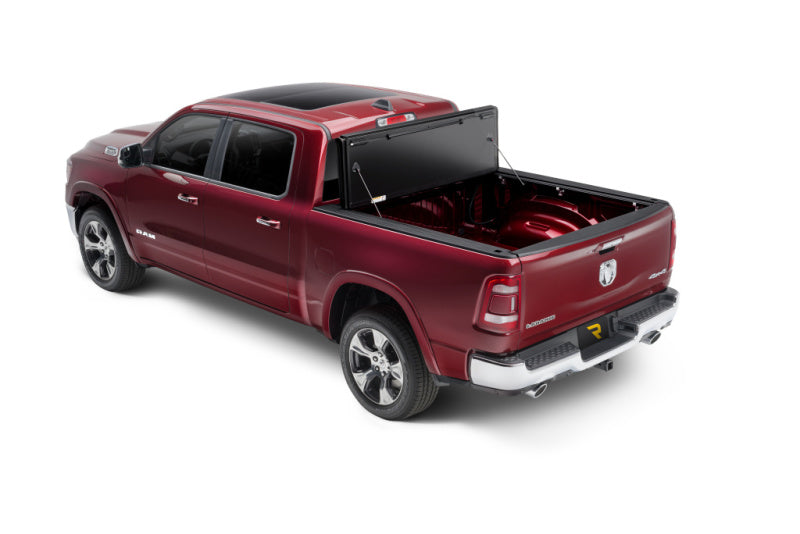 UnderCover 02-18 Dodge Ram 1500 (w/o Rambox) (19 Classic) 6.4ft Armor Flex Bed Cover- Black Textured-Bed Covers - Folding-Deviate Dezigns (DV8DZ9)