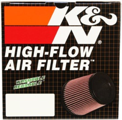 K&N Filter Universal Rubber Filter-Rd Tapered 3in Flange ID x 6in Base OD x 5in Top OD x 5.563in H-Air Filters - Universal Fit-Deviate Dezigns (DV8DZ9)