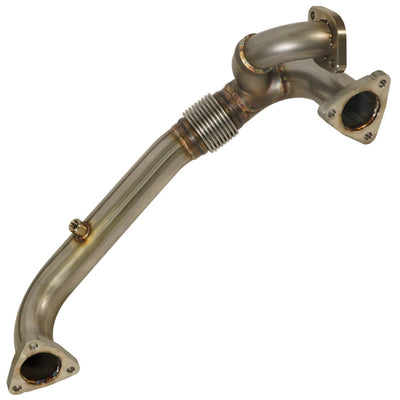 BD Diesel UpPipe Kit - Ford 08-10 6.4L w/EGR Connector-Connecting Pipes-Deviate Dezigns (DV8DZ9)