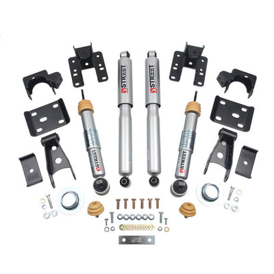 Belltech | Lowering Kit | 16-18 GM Silverado/Sierra All Cabs 4WD | 2" F / 2" R-Lowering Kits-Deviate Dezigns (DV8DZ9)