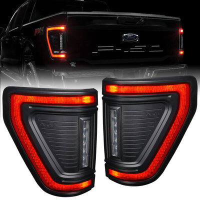 Oracle Lighting 21-24 Ford F-150 Flush Style LED Tail Lights SEE WARRANTY-Tail Lights-Deviate Dezigns (DV8DZ9)