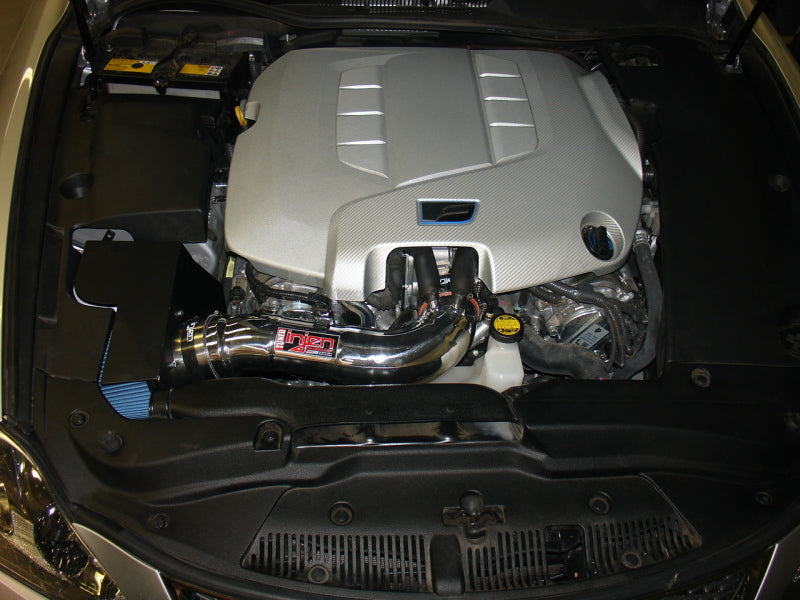 Injen 2008-10 IS-F 5.0L V8 Polished Short Ram Intake-Cold Air Intakes-Deviate Dezigns (DV8DZ9)