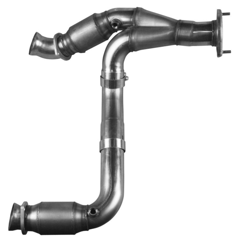 Kooks 07-08 GM 1500 3in x OEM Out Cat SS Y Pipe Kooks HDR Req-Y Pipes-Deviate Dezigns (DV8DZ9)