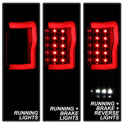 Spyder Ford F150 04-08 Styleside Tail Light V2 - LED - Black Smoke ALT-YD-FF15004V2-LBLED-BSM-Tail Lights-Deviate Dezigns (DV8DZ9)