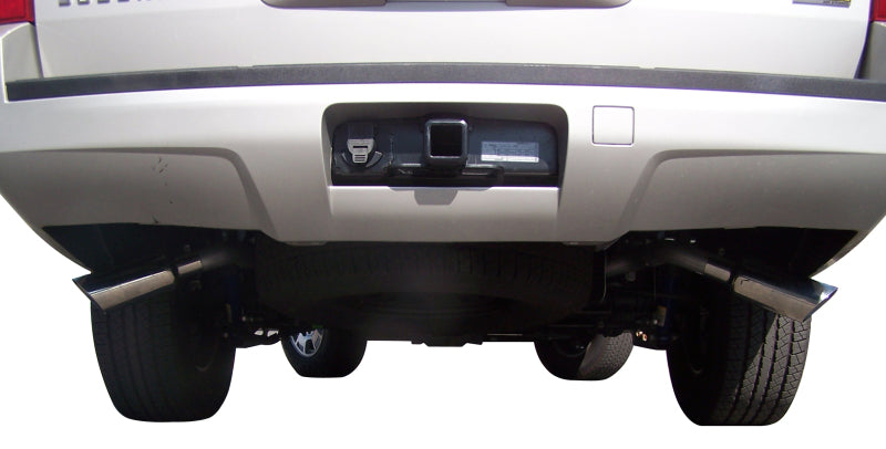 Gibson 07-12 Chevrolet Avalanche LS 5.3L 2.25in Cat-Back Dual Extreme Exhaust - Aluminized-Catback-Deviate Dezigns (DV8DZ9)