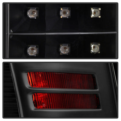 Spyder Dodge Ram 1500 09-18/2500/3500 10-18 LED Tail Lights - Incandescent Model Only - Black-Tail Lights-Deviate Dezigns (DV8DZ9)