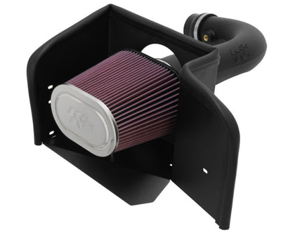 K&N 08-10 Dodge Ram V8-4.7L Aircharger Performance Intake-Cold Air Intakes-Deviate Dezigns (DV8DZ9)