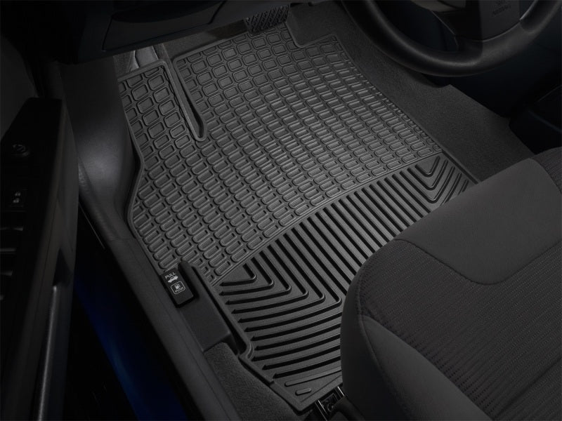 WeatherTech 2015+ Ford F-150 Front Rubber Mats - Black-Floor Mats - Rubber-Deviate Dezigns (DV8DZ9)