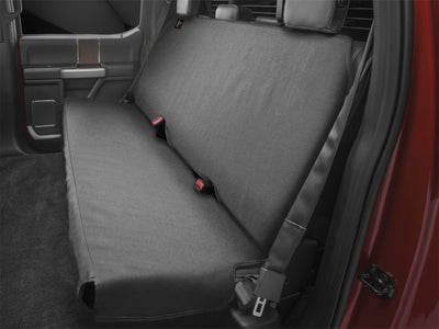 WeatherTech 07-12 Acura RDX / 10-12 Audi A5 / 08-15 Buick Enclave Black Rear Seat Protector-Seat Covers-Deviate Dezigns (DV8DZ9)