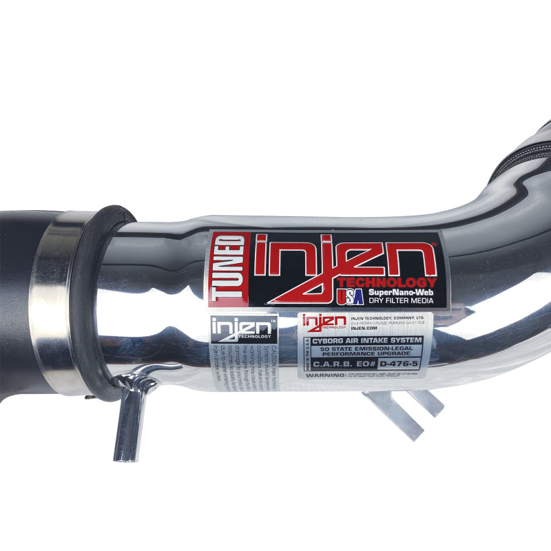 Injen 00-05 Eclipse / 00-03 Galant / 01-04 Sebring / 01-04 Stratus 3.0L V6 Polished Short Ram Intake-Cold Air Intakes-Deviate Dezigns (DV8DZ9)