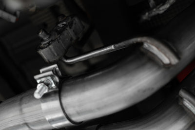 MBRP 2019 Chevrolet Silverado 1500 4.3L/5.3L 2.5in Cat Back Dual Rear Exit - Aluminized-Catback-Deviate Dezigns (DV8DZ9)